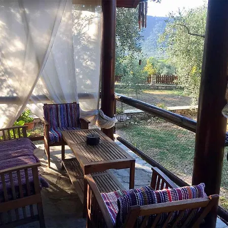 365 Private Log House Villa Agios Georgios (Thasos)