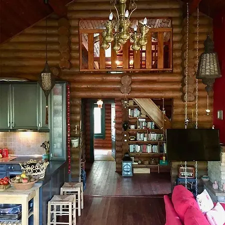 365 Private Log House Agios Georgios (Thasos)