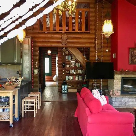 365 Private Log House * Agios Georgios (Thasos)